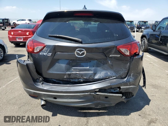 2016 Mazda CX-5 Touring with VIN JM3KE2CY2G0612029, listed as a Copart auction lot 53810155 with 159,915 mi miles and Salvage Title. Bid and sale history available at DreamBid. Image 6.