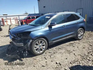 2019 Ford Edge Titanium z VIN 2FMPK4K91KBB10631, wystawiony jako Copart lot #51659085 z przebiegiem 72 867 mil mil oraz Szkoda całkowita • Salvage title. Historia ofert i sprzedaży dostępna na DreamBid. Obrazek 1.