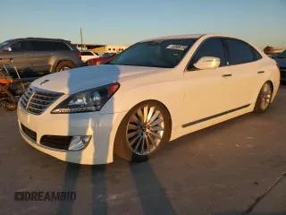 2016 Hyundai Equus Signature с VIN KMHGH4JH0GU101024, выставлен на аукционе Copart как лот 83000784 с пробегом 123 826 миль миль и Списание • Salvage title. История ставок и продаж доступна на DreamBid. Изображение 1.