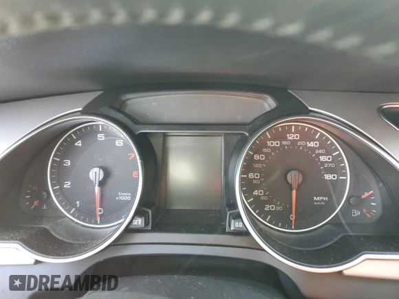 2011 Audi A5 Prestige with VIN WAUVFAFR2BA036895, listed as a Copart auction lot 85845214 with Not provided miles and Salvage title. Bid and sale history available at DreamBid. Image 9.