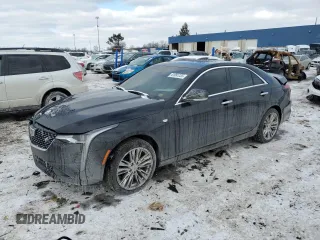 2020 Cadillac CT4 Premium Luxury with VIN 1G6DF5RK8L0156215, listed as a Copart auction lot 41991235 with 36,368 mi miles and Non Repairable. Bid and sale history available at carsss.com. Image 1.