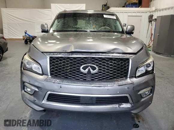 2016 Infiniti QX80 with VIN JN8AZ2NE8G9120469, listed as a Copart auction lot 73436594 with 216,678 mi miles and Salvage Title. Bid and sale history available at carsss.com. Image 5.