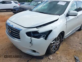 2015 Infiniti QX60 with VIN 5N1AL0MM2FC533155, listed as a IAAI auction lot 42318943 with 197,033 mi miles and . Bid and sale history available at DreamBid. Image 6.