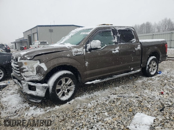 2015 Ford F-150 XLT z VIN 1FTEW1E81FFC06166, wystawiony jako Copart lot #49778225 z przebiegiem Nie podano mil oraz Szkoda całkowita • Salvage title. Historia ofert i sprzedaży dostępna na DreamBid. Obrazek 1.