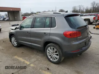 2014 Volkswagen Tiguan SEL с VIN WVGAV3AXXEW556593, выставлен на аукционе Copart как лот 57872585 с пробегом 113 312 миль миль и Чистый • Clean title. История ставок и продаж доступна на DreamBid. Изображение 2.