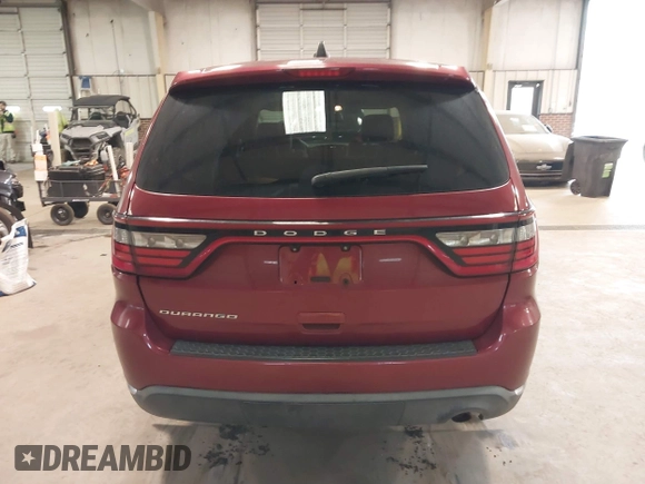 2014 Dodge Durango SXT with VIN 1C4RDHAG2EC344327, listed as a IAAI auction lot 41506093 with 142,264 mi miles and . Bid and sale history available at carsss.com. Image 16.