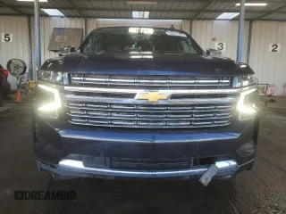 2023 Chevrolet Tahoe Premier with VIN 1GNSKSKD4PR458118, listed as a Copart auction lot 47948625 with 21,688 mi miles and Clean title. Bid and sale history available at DreamBid. Image 5.
