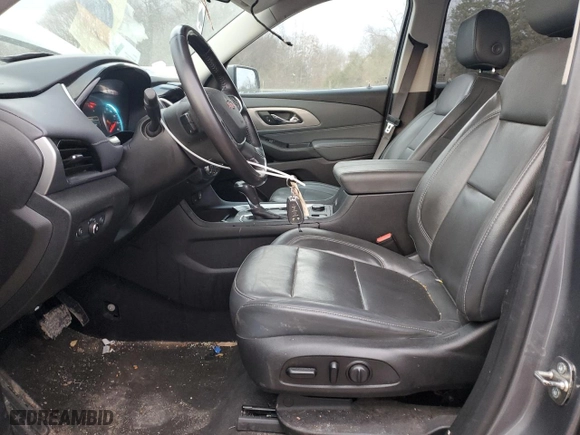 2019 Chevrolet Traverse LT Leather with VIN 1GNERHKW3KJ262580, listed as a Copart auction lot 86492364 with 142,548 mi miles and Salvage Title. Bid and sale history available at carsss.com. Image 7.