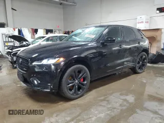 2024 Jaguar F-Pace R-Dynamic S with VIN SADCT2FU0RA722896, listed as a Copart auction lot 42986455 with 9,589 mi miles and Salvage Title. Bid and sale history available at DreamBid. Image 1.