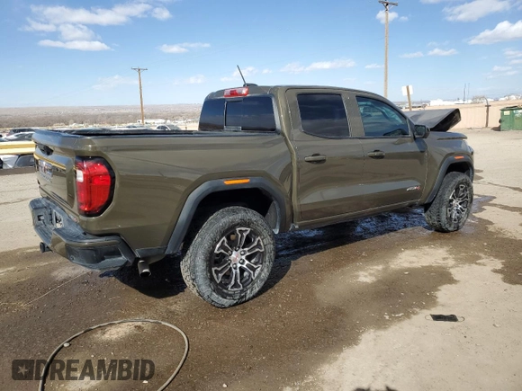 2023 GMC Canyon 4WD AT4 with VIN 1GTP6DEK2P1183081, listed as a Copart auction lot 44117735 with Not Provided miles and Salvage Title. Bid and sale history available at carsss.com. Image 3.