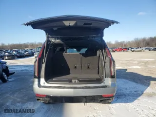2023 Cadillac Escalade 4WD Sport Platinum with VIN 1GYS4GKL6PR314118, listed as a Copart auction lot 45509285 with 35,948 mi miles and Salvage Title. Bid and sale history available at carsss.com. Image 6.