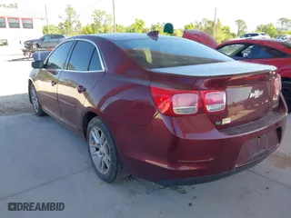 2015 Chevrolet Malibu LT with VIN 1G11C5SL0FF258582, listed as a IAAI auction lot 41770803 with 195,628 mi miles. Bid and sale history available at carsss.com. Image 3.