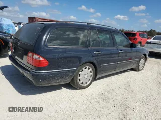 1998 Mercedes-Benz E-Class with VIN WDBJH65F2WA689599, listed as a Copart auction lot 76712344 with 0 mi miles and Salvage Title. Bid and sale history available at carsss.com. Image 3.