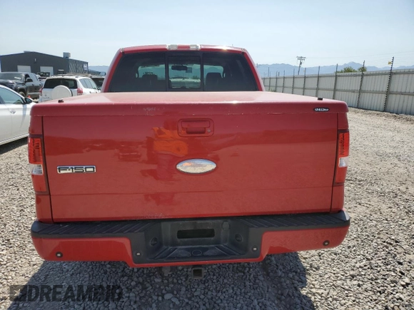 2007 Ford F-150 XLT with VIN 1FTPW14527KC31666, listed as a Copart auction lot 62117875 with 222,888 mi miles and Salvage title. Bid and sale history available at DreamBid. Image 6.
