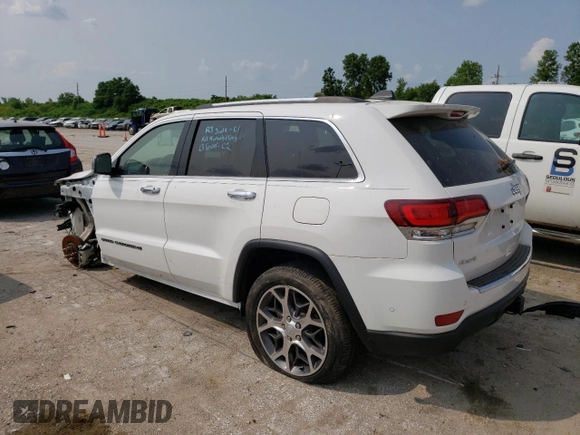 2022 Jeep Grand Cherokee WK Limited with VIN 1C4RJFBG2NC145175, listed as a Copart auction lot 63207813 with 4,780 mi miles and Salvage Title. Bid and sale history available at carsss.com. Image 2.