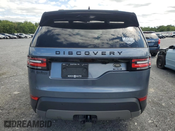 2018 Land Rover Discovery HSE Luxury with VIN SALRT2RV5JA075290, listed as a Copart auction lot 68240464 with 76,647 mi miles and Salvage Title. Bid and sale history available at carsss.com. Image 6.