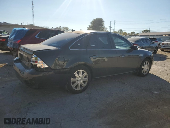 2008 Ford Taurus Limited with VIN 1FAHP25W98G149331, listed as a Copart auction lot 75864854 with 175,878 mi miles and Salvage Title. Bid and sale history available at carsss.com. Image 3.