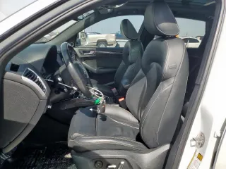 2016 Audi SQ5 Premium Plus with VIN WA1CCAFP0GA015076, listed as a Copart auction lot 57091295 with 136,573 mi miles and Salvage title. Bid and sale history available at DreamBid. Image 7.