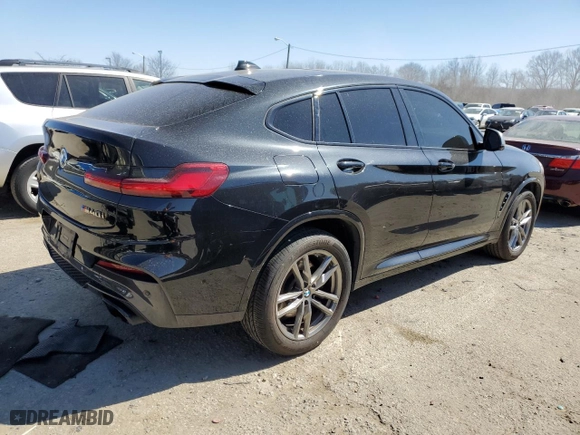 2019 BMW X4 M40i with VIN 5UXUJ5C51KLJ64361, listed as a Copart auction lot 48356605 with 94815 miles and Clean Title. Bid and sale history available at carsss.com. Image 3.