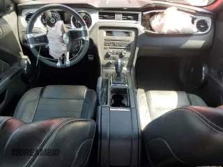 2013 Ford Mustang V6 with VIN 1ZVBP8AM4D5255339, listed as a Copart auction lot 50044005 with 50,517 mi miles and Salvage Title. Bid and sale history available at carsss.com. Image 8.