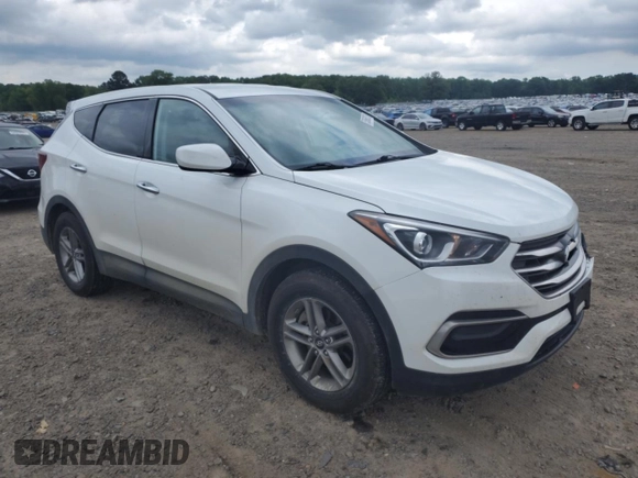 2017 Hyundai Santa Fe 2.4L z VIN 5XYZTDLB8HG429461, wystawiony jako Copart lot #53668375 z przebiegiem 97 447 mil mil oraz Czysty tytuł • Clean title. Historia ofert i sprzedaży dostępna na DreamBid. Obrazek 4.