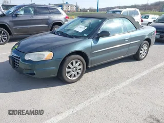 2004 Chrysler Sebring Limited with VIN 1C3EL65R44N228569, listed as a IAAI auction lot 41841279 with 182,964 mi miles and . Bid and sale history available at DreamBid. Image 2.