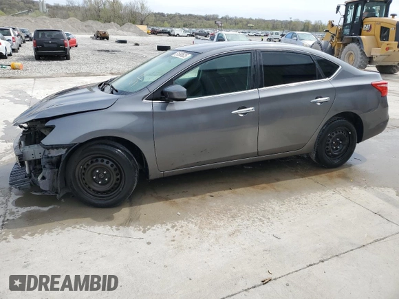 2017 Nissan Sentra SV with VIN 3N1AB7APXHL667940, listed as a Copart auction lot 51680625 with 140,638 mi miles and Salvage Title. Bid and sale history available at DreamBid. Image 2.