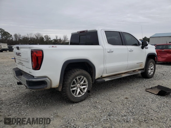 2022 GMC Sierra 1500 Limited SLT with VIN 3GTU9DEL4NG125121, listed as a Copart auction lot 88049065 with 48,631 mi miles and Salvage Title. Bid and sale history available at carsss.com. Image 3.
