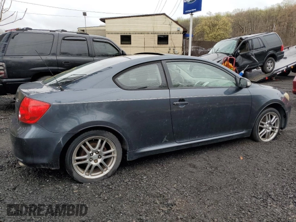 2005 Scion tC with VIN JTKDE177650005585, listed as a Copart auction lot 51747715 with 133,604 mi miles and Salvage Title. Bid and sale history available at carsss.com. Image 3.