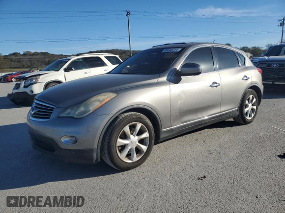 2010 Infiniti EX Journey with VIN JN1AJ0HR8AM752269, listed as a Copart auction lot 80540214 with 178,461 mi miles and Clean Title. Bid and sale history available at DreamBid. Image 1.
