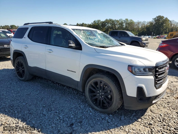 2022 GMC Acadia SLT with VIN 1GKKNMLS8NZ150248, listed as a Copart auction lot 75059894 with 35,158 mi miles and Salvage Title. Bid and sale history available at carsss.com. Image 4.