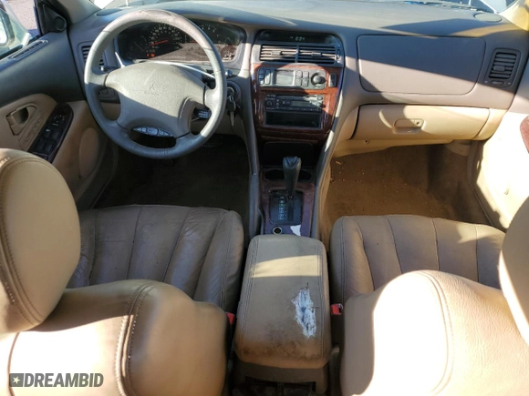 2002 Mitsubishi Diamante LS with VIN 6MMAP67P02T011531, listed as a Copart auction lot 83510334 with 106,482 mi miles and Salvage Title. Bid and sale history available at carsss.com. Image 8.