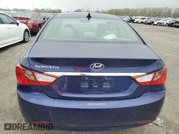 2012 Hyundai Sonata GLS with VIN 5NPEB4AC0CH501171, listed as a Copart auction lot 49035834 with 61,249 mi miles and Salvage Title. Bid and sale history available at carsss.com. Image 6.