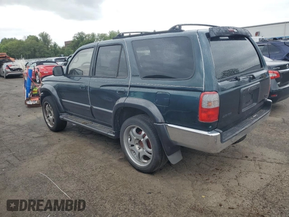 1998 Toyota 4Runner Limited with VIN JT3HN87R2W9015678, listed as a Copart auction lot 58042485 with 274,850 mi miles and Non repairable. Bid and sale history available at DreamBid. Image 2.