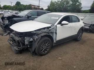 2024 Mazda CX-30 S with VIN 3MVDMBAM8RM639660, listed as a Copart auction lot 62124575 with 24,227 mi miles and Salvage title. Bid and sale history available at DreamBid. Image 1.