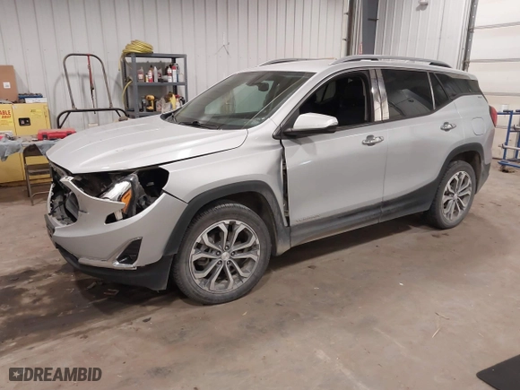2018 GMC Terrain SLT with VIN 3GKALVEX6JL311665, listed as a IAAI auction lot 40965045 with 109,808 mi miles. Bid and sale history available at carsss.com. Image 17.