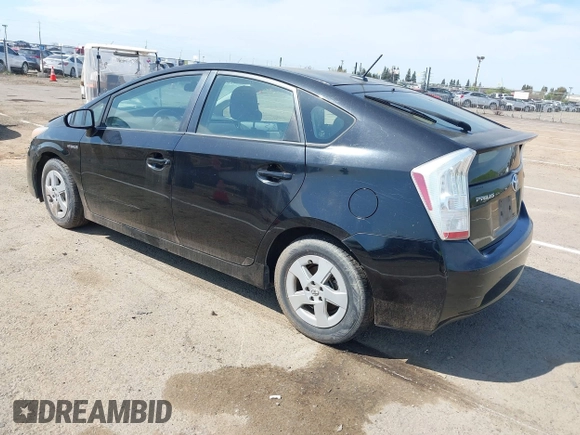 2010 Toyota Prius II with VIN JTDKN3DU5A5160372, listed as a IAAI auction lot 41901630 with 228,617 mi miles. Bid and sale history available at carsss.com. Image 3.