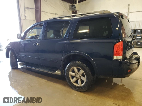 2010 Nissan Armada Titanium z VIN 5N1BA0ND1AN605968, wystawiony jako Copart lot #46100125 z przebiegiem Nie podano mil oraz Czysty tytuł • Clean title. Historia ofert i sprzedaży dostępna na DreamBid. Obrazek 2.
