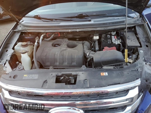 2013 Ford Edge SEL with VIN 2FMDK3J96DBB06267, listed as a Copart auction lot 84403014 with 192,050 mi miles and Salvage Title. Bid and sale history available at carsss.com. Image 11.