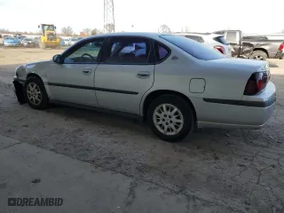 2001 Chevrolet Impala with VIN 2G1WF52E919240260, listed as a Copart auction lot 48202975 with 145,170 mi miles and Salvage Title. Bid and sale history available at carsss.com. Image 2.