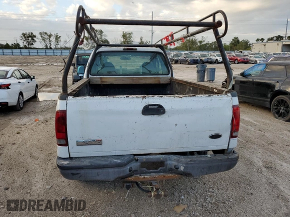 2003 Ford Super Duty F-250 XL with VIN 1FTNX21L53EB14329, listed as a Copart auction lot 75131134 with Not Provided miles and Non Repairable. Bid and sale history available at carsss.com. Image 6.