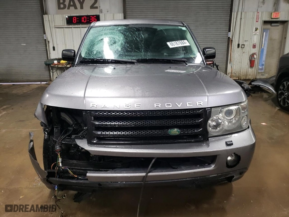 2007 Land Rover Range Rover Sport HSE with VIN SALSF25437A112691, listed as a Copart auction lot 86187684 with NaN miles and Salvage Title. Bid and sale history available at carsss.com. Image 5.