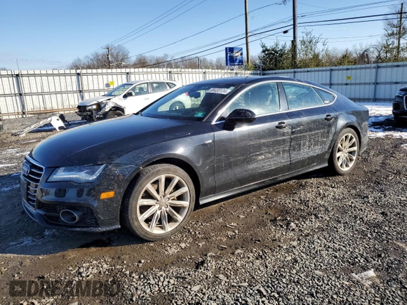 2014 Audi A7 Prestige with VIN WAU2MAFC9EN093287, listed as a Copart auction lot 86430124 with 157,212 mi miles and Salvage title. Bid and sale history available at DreamBid. Image 1.