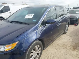 2015 Honda Odyssey EX-L z VIN 5FNRL5H62FB008681, wystawiony jako IAAI lot #42060381 z przebiegiem 128 372 mil mil oraz . Historia ofert i sprzedaży dostępna na DreamBid. Obrazek 6.