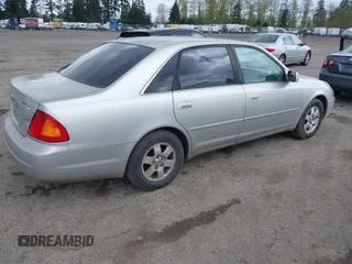 2001 Toyota Avalon XL with VIN 4T1BF28B61U152508, listed as a IAAI auction lot 41982160 with Not Provided miles and . Bid and sale history available at DreamBid. Image 4.