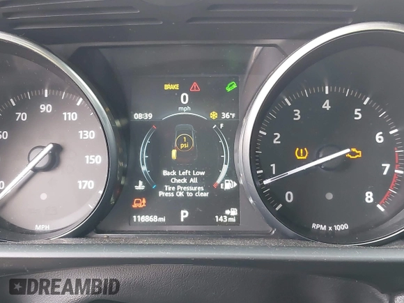 2016 Land Rover Range Rover Sport SE с VIN SALWG2PF0GA586823, выставлен на аукционе IAAI как лот 41884291 с пробегом 116 868 миль миль и . История ставок и продаж доступна на DreamBid. Изображение 7.