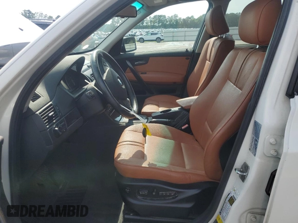 2007 BMW X3 3.0si with VIN WBXPC93477WF24672, listed as a Copart auction lot 60688365 with 140,919 mi miles and Salvage title. Bid and sale history available at DreamBid. Image 7.