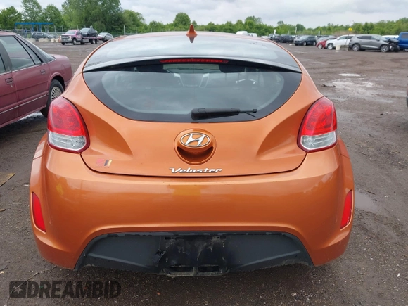 2012 Hyundai Veloster w/Gray Int with VIN KMHTC6AD3CU057620, listed as a IAAI auction lot 42320549 with 113,491 mi miles and . Bid and sale history available at DreamBid. Image 16.