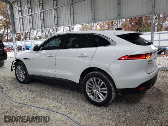 2020 Jaguar F-Pace 30t Prestige with VIN SADCK2GX0LA634806, listed as a Copart auction lot 80572664 with 66,625 mi miles and Salvage Title. Bid and sale history available at DreamBid. Image 2.
