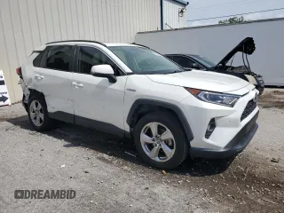 2021 Toyota RAV4 Hybrid LE with VIN JTMB6RFV9MD040106, listed as a Copart auction lot 63409025 with 37,307 mi miles and Non repairable. Bid and sale history available at DreamBid. Image 4.